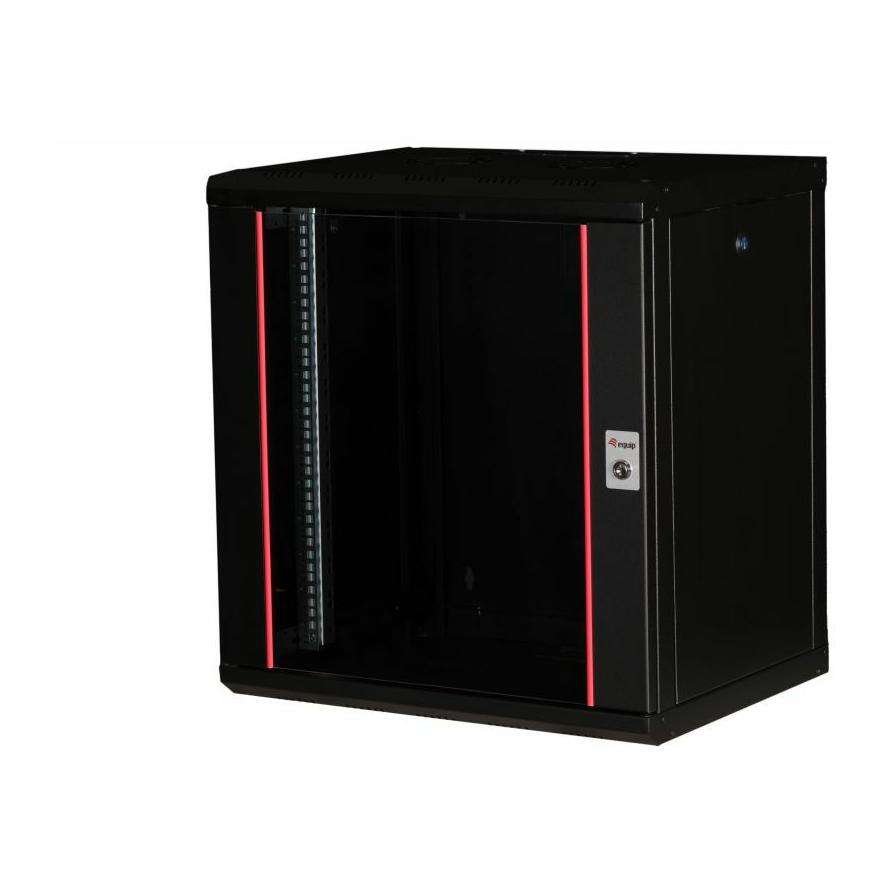 Equip Szerverállvány - Falra Szerelhető - 12U - Fekete