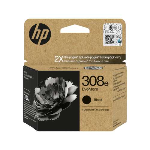 HP 308 EvoMore fekete tintapatron - Eredeti HP tinta