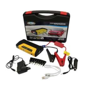 High Power 16800mAh Prenosný Autoštartér, Núdzové Napájanie, s LED Svetlom, USB Nabíjačkou a Príslušenstvom - Vozidlá&Súčiastky