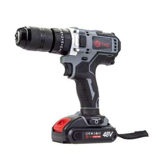 THO 48V Cordless Drill Driver with 2 Batteries, 24 Accessories, M-9005