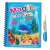 Linomag Magic Water Book Underwater Universe, reusable water painting book for kids, featuring colorful sea creatures and a blue water pen