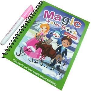 Vízfesték könyv típusa Magic Book angolul, Linomag®, Snow Craiasa, újrafelhasználható, 3 év feletti lányoknak és fiúknak