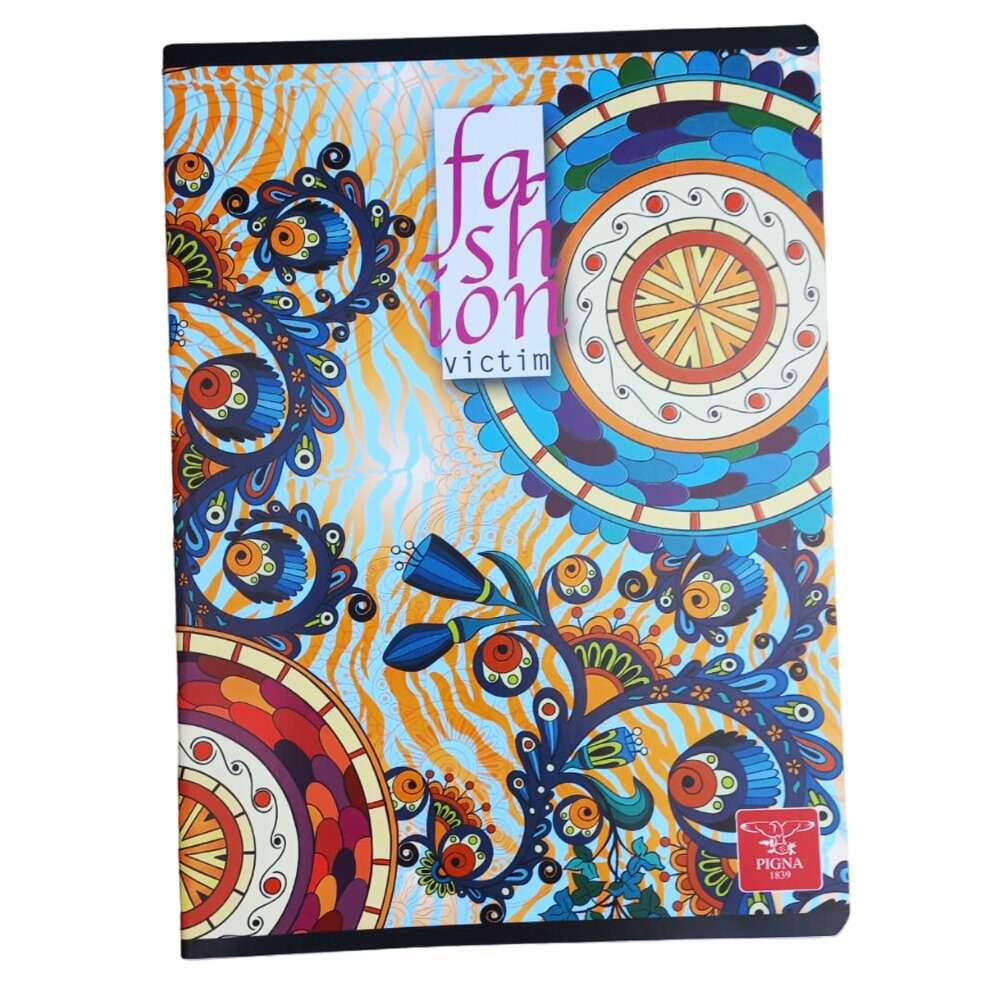 Set mit 5 Mathematik-Notizbüchern, Linomag®, mehrfarbiger glänzender Einband, A5, 48 Blatt, 60 g/m