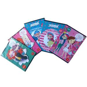 Set mit 5 Notizbüchern Typ 1, Linomag®, Für Schüler und Lehrer, Modelle für Mädchen, A5, 24 BLÄTTER, 70 gm², Mehrfarbig