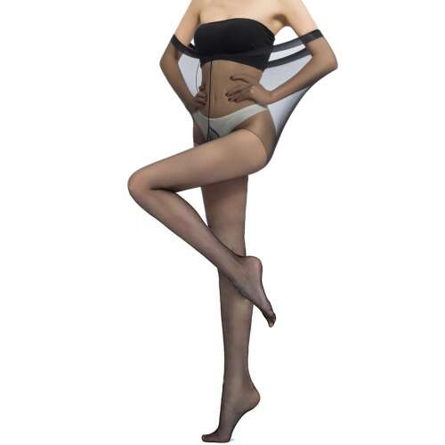 Linovit® 15 DEN Black Tights, One Size, Tear-Resistant, Durable, Comfortable, Women's Tights