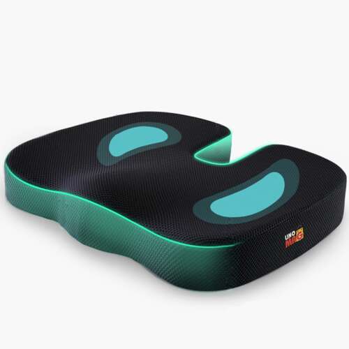 Linomag® orthopedic coccyx support memory foam seat cushion for office chair and car