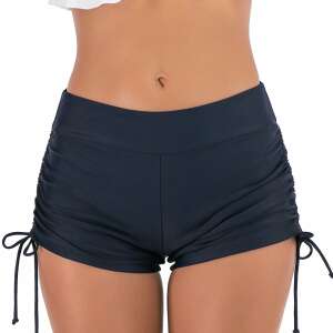 Menstrual Swim Boxer Shorts - Sara - S, black