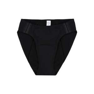 Luna abnehmbares Menstruationshöschen – 3XL, Schwarz