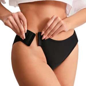 Abnehmbares Luna-Menstruationshöschen – 4XL, Schwarz