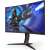 AOC C27G2ZE 27 inch curved gaming monitor, side view