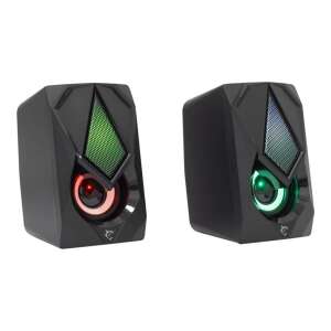 White Shark BEAT RGB 2.0 computer speakers with LED lights - Audio