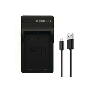 Duracell DRN5925 USB akkumulátor töltő, fekete, USB kábellel - Duracell