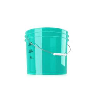 Vedro na umývanie auta Chemicalworkz Performance Bucket Turquoise Transparent 13L 108826008