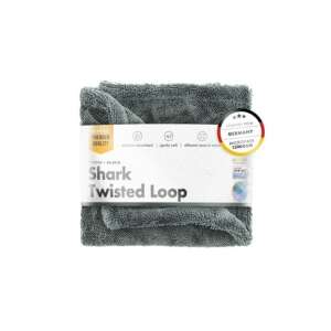 Chemicalworkz Shark Twisted Loop Handtuch 1400GSM grau 40x40 cm verpackt - Mikrofasertücher