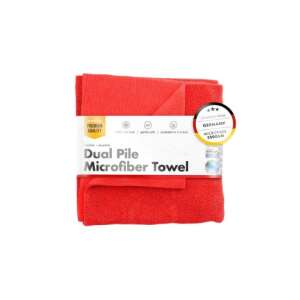 Prosop microfibră Chemicalworkz Dual Pile, 40x40 cm, roșu. Prosop de curățare auto cu două fețe. - ChemicalWorkz Lavete din microfibre