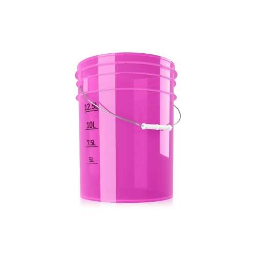 Vedro na umývanie auta Chemicalworkz Performance Bucket Pink Transparent 19L