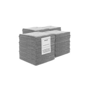 Lavete microfibră Chemicalworkz Allrounder 250 GSM, 40x40 cm, Gri, Set 100 buc. - ChemicalWorkz Lavete din microfibre