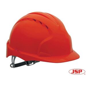 JSP EVO2 Protective Helmet without Ventilation Red 121728672 - Protective Equipment