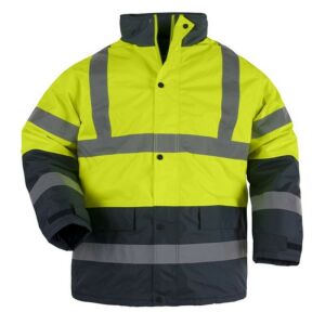 Geaca de iarna reflectorizanta, Roadway, impermeabila cu captuseala termoizolanta 5XL 121728724 - Palton de lucru