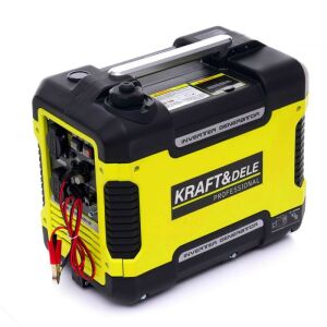 Kraft&Dele KD133 Inverter Generator, 1.9 kW, angled view - Generator
