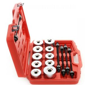Kraft&Dele KD10517 bearing puller set open in red case - Bearing Puller
