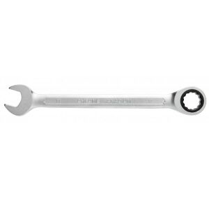 Hogert Combination Wrench with Ratchet, CrV Steel, 9 mm, 72T 121731403 - Hogert