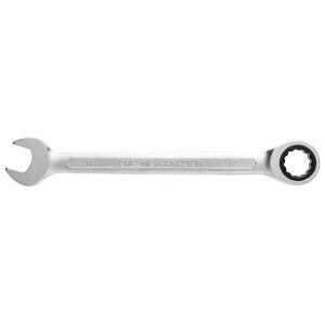 Hogert HT1R014 Combination Wrench, CrV Steel, 14 mm, 72T Ratchet 121731375 - Hogert
