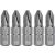 Hogert PH2 Screwdriver Bit Set, 5 pieces, 25 mm, S2 steel 121731533