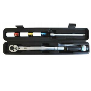 Bass Polska 1/2 inch torque wrench 40-210 Nm with sockets in case - Torque wrench