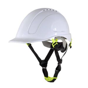 MORION HELM Procera White Protective Helmet with Ventilation and Adjustable Button 121733229 - Procera