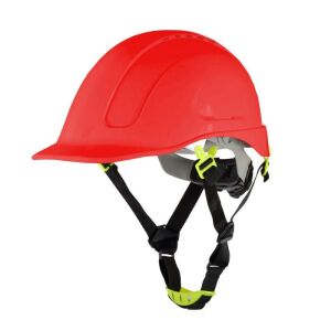 MORION HELM Procera Red Safety Helmet with Ventilation and Adjustable Button 121733295 - Procera