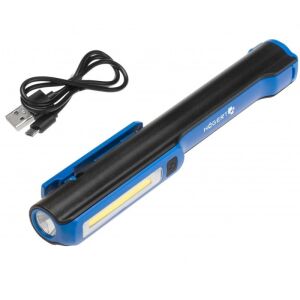 Lanterna de lucru reincarcabila Hogert COB LED cu cablu de incarcare USB - Lanterne