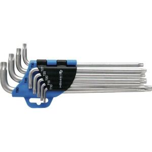 Hogert HT1W818 TORX Dugókulcs Készlet - 9 Darabos - Hogert