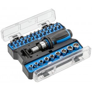 Hogert HT1S101 Screwdriver Set with 36 Bits 121733740 - Hogert