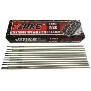 Електроди за заваряване, Verke V75101, 2.5 mm, 5 KG, рутил 121733802 - Материал за заваряване