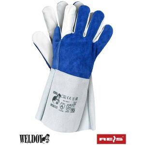RSPLBLULUX - Leather Welding Gloves, Size 10 121734378 - Work gloves