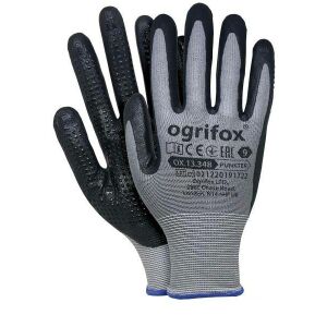 OX Punkter SB Ogrifox 9 Men's Gray Immersed Protective Gloves 121734955 - Work gloves
