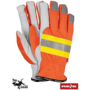 RLTOPER-NEO 9 Orange Reflective Protective Gloves 121734965 - Work gloves