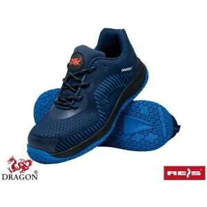 S1P Dragon Safety Shoes with Steel Toe Cap and Anti-Puncture Midsole Blue 44 121734978 - RAW-POL