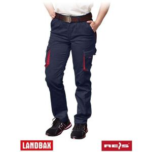 Дамски предпазни панталони Top Defender Frauland тъмночервен цвят 38 номер 121735100 - Безопасност и здраве при работа