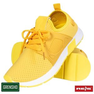 Raw-Pol Women's Breathable Lightweight Sports Shoes, Yellow, Size 37 121735764 - Women's Footwear