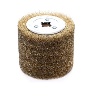 Tagred Brass Cylindrical Wire Brush, 120×100×19 mm 121742290 - Wire Brush Tool