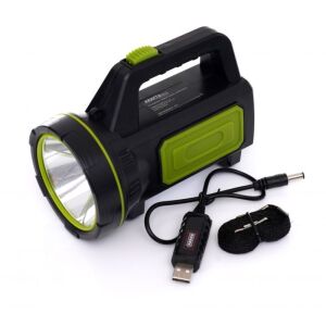 Kraft&Dele KD1241 LED Rechargeable Spotlight with USB charging cable - Flashlight & Headlamp