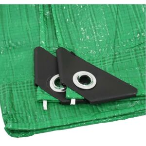 Close-up of Verke Waterproof Tarp Eyelet - Garden tarp