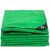 Folded Verke V50003 green tarp, 4x5m waterproof cover