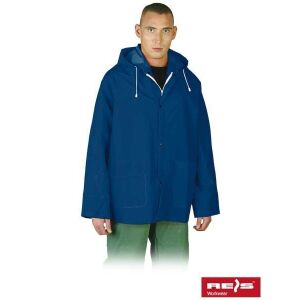 Waterproof Hooded Protective Raincoat KPD Blue L 121748011 - Men's Clothing