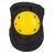 ONYB Protective Knee Pads with Yellow Plastic Caps 121748332