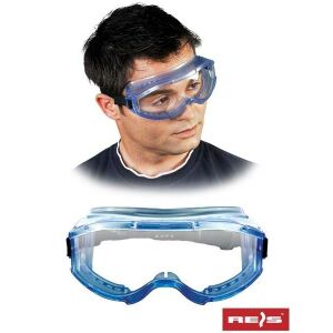 Предпазни очила, Samurito, изработени от поликарбонат, против запотяване, срещу твърди или течни пръски от въздуха 121748441 - Безопасност и здраве при работа