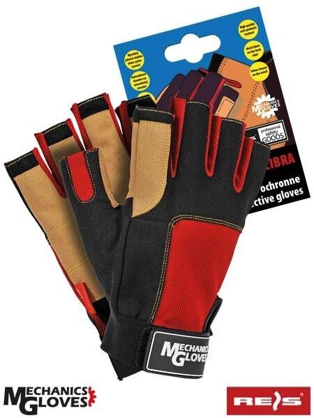 Combined Protective Gloves without Fingertips RMC-LIBRA BCY L