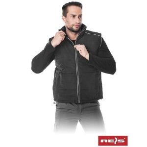 Vesta de protectie, unisex , dublu izolata FOKA M Negru 121748526 - Vesta de lucrător